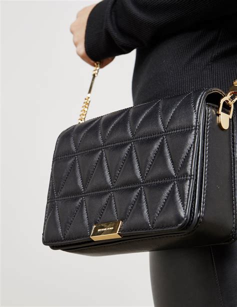 michael kors black gold bag|michael kors gold handbag sale.